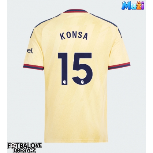 Arsenal Ezri Konsa #15 Alternativní Dres 2026-27 Krátký Rukáv Arsenal Ezri Konsa #15 Alternativní Dres 2026-27 Krátký Rukáv